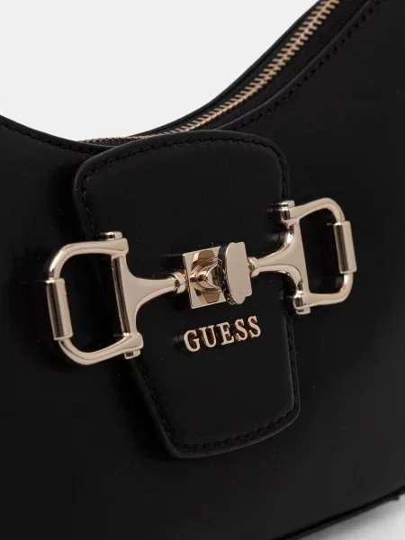 Кожаная сумка-багет Guess