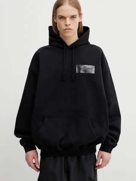 Μπλούζα VETEMENTS Taped Logo μαύρο