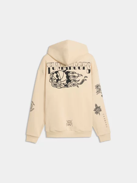Худи Puma бежевое