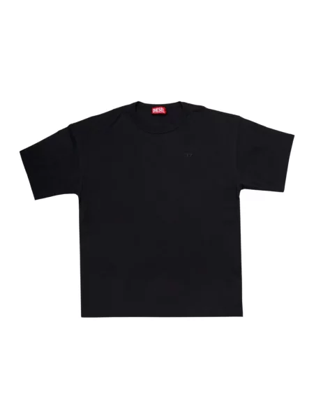 Diesel Koszulki Mężczyzna T-shirt czarny