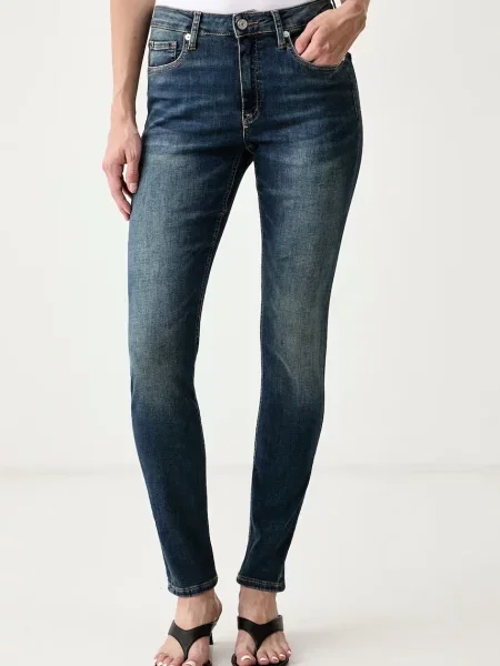 Tommy Hilfiger blugi skinny pentru femei albastru