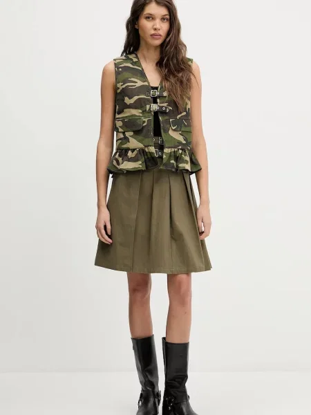 The Ragged Priest bezrękawnik przejściowy zielony