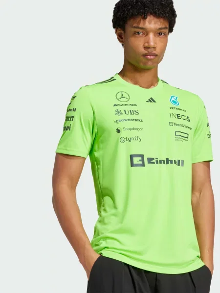 Футболка Adidas зеленая