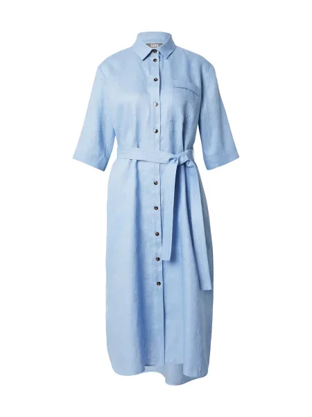 Max Mara Leisure Rochie tip cămașă Salute celest albastru