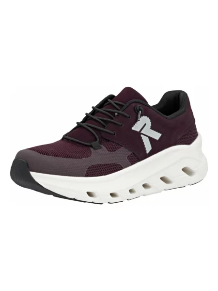 Sneakersy Rieker czerwone
