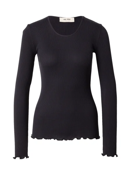 Tricou Mos Mosh de mătase negru