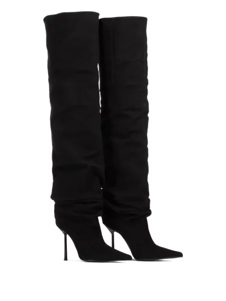 Botine Le Silla din piele de căprioară negru