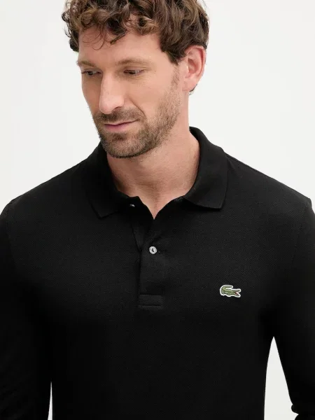 Лонгслів Lacoste однотонний зелений