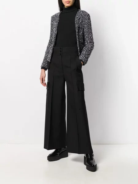 Nohavice Stella Mccartney čierna