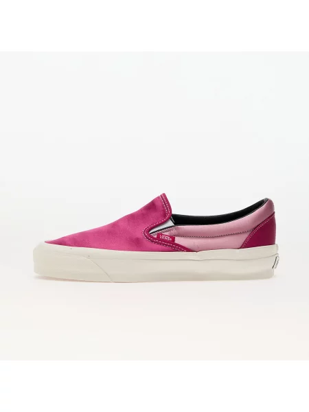 Pantofi Vans din satin slip-on roz