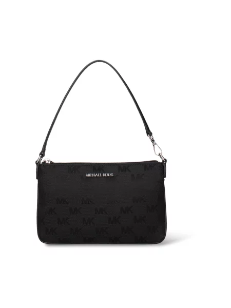 Portfel Michael Kors z logo czarny