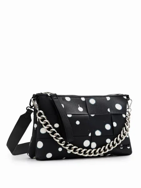 Geanta crossbody Desigual negru
