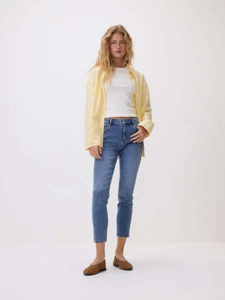Reserved Джинси slim синій