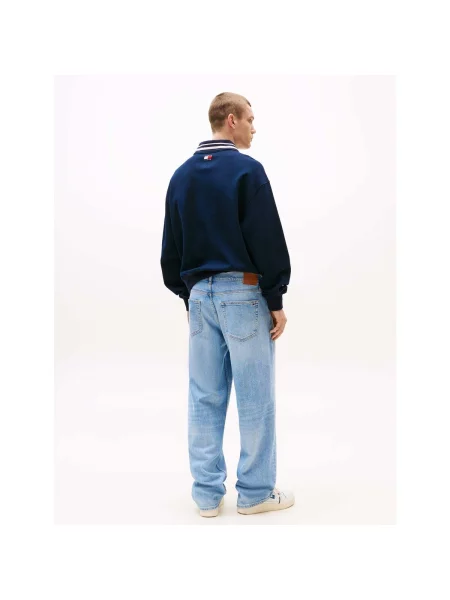 Džínsy Tommy Jeans modrá