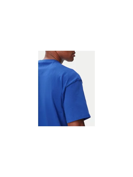 Adidas Majica Trefoil Essentials Loose Fit modra