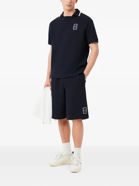 Pantaloni scurți Lacoste albastru