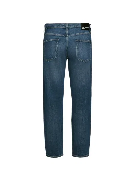 Siaurėjantys siaurėjantys džinsai Karl Lagerfeld Jeans mėlyna