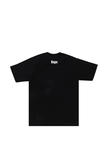 Tricou A Bathing Ape® cu imagine negru