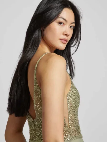 Sukienka wieczorowa z obszyciem cekinami Hey Kyla