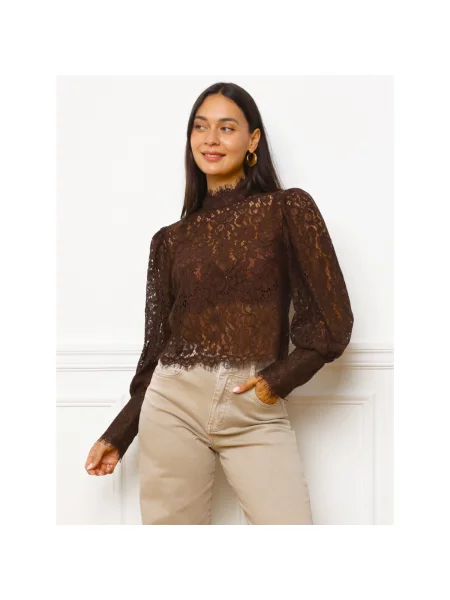 Bluza La Modeuse smeđa