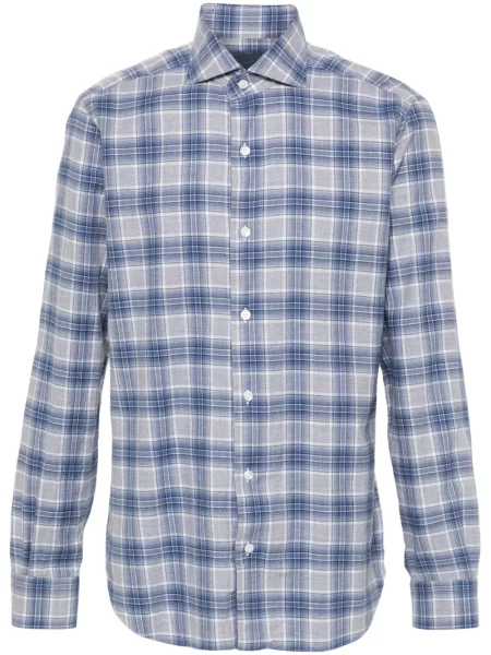 Košulja Barba karirana plava