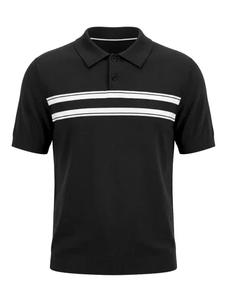 Vantory Pulover negru alb