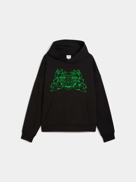 Худі PUMA x Ripndip Boxy Hoodie комбінований верх чорний
