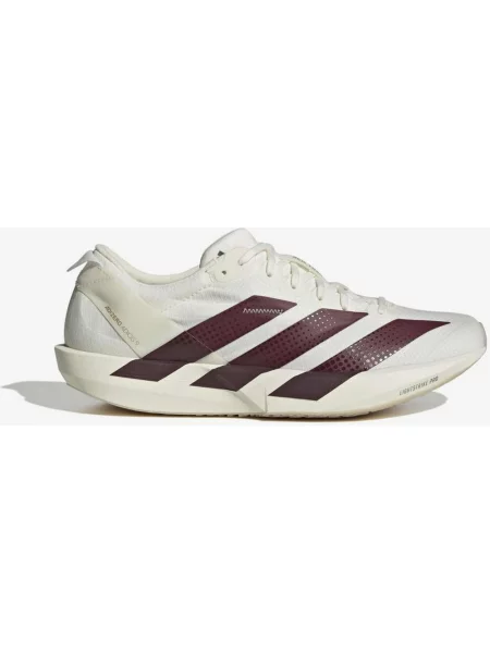 Buty do biegania kobiece adidas Adizero Adios 9 bordowy 36 biały