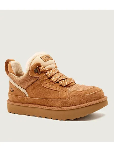 UGG Sneakers LOWMEL | shearling | piele întoarsă bej