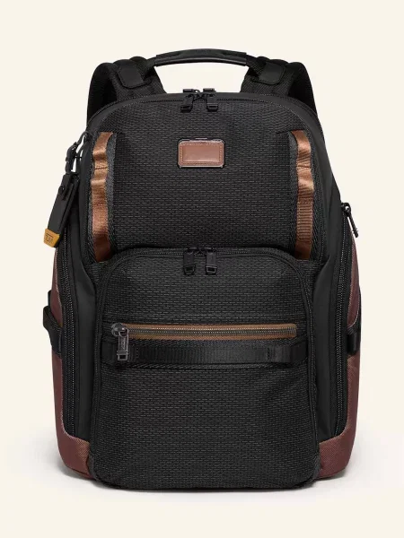 Tumi Plecak Alpha Bravo Search Backpack Z Przegrodą Na Laptopa schwarz czarny