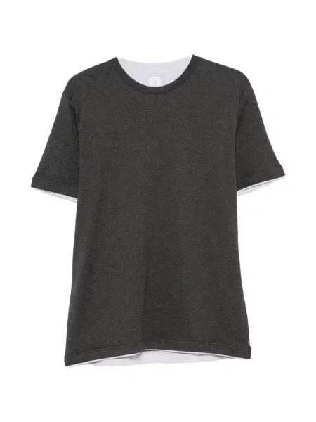 Scurt tricou Eleventy gri