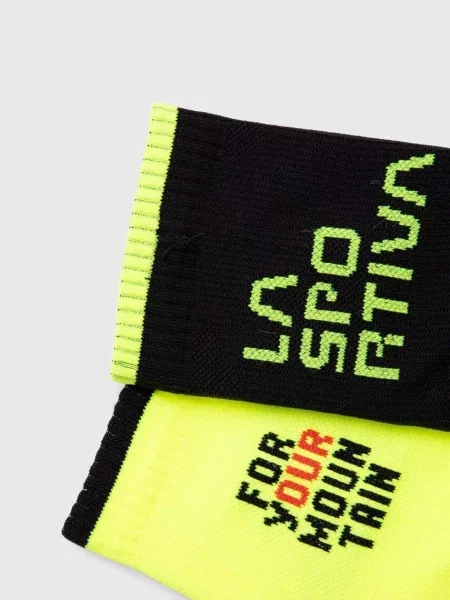 La Sportiva For Your Mountain Skarpety Czarno-żółte S czarne