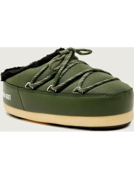 Moon Boot Mules încălțăminte EVX | shearling verde