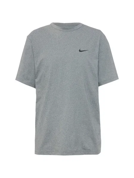 NIKE Funkcionalna majica Hyverse pegasto siva črna