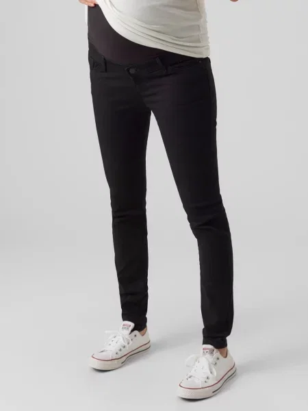 Vero Moda Maternity Džínsy VMMTANYA' čierna