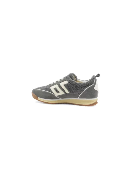 Sneakersy Back70 skórzane szare