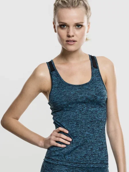 Urban Classics Top turcoaz negru
