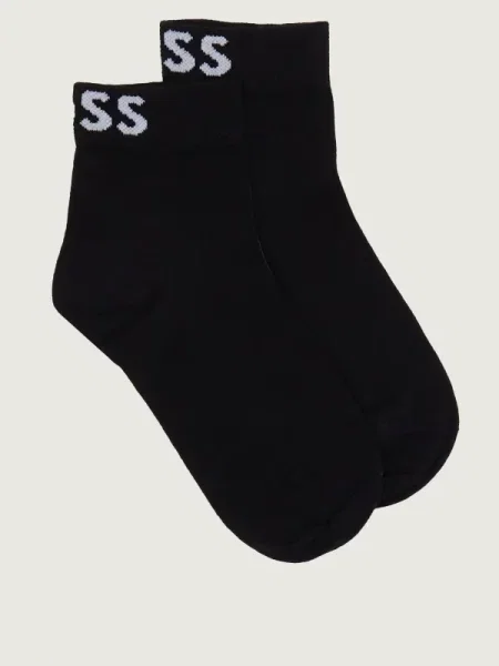BOSS BLACK 2 db-os zokni szett fekete