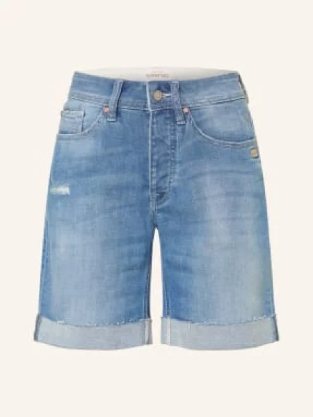 Gang Szorty Jeansowe Shorts blau