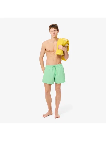 Lacoste Kąpielówki Szybkoschnące zielony