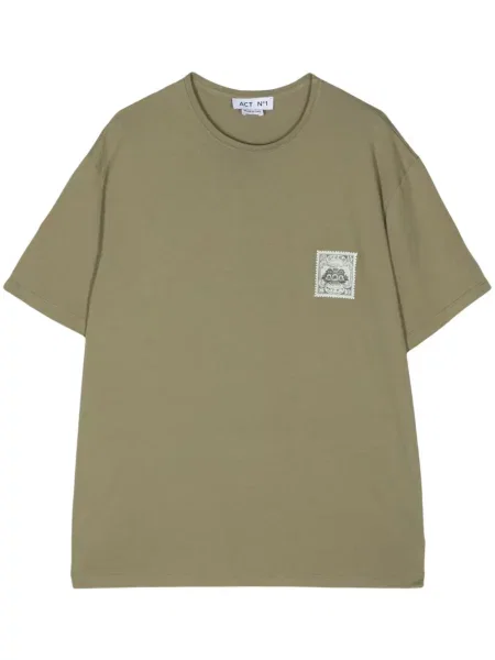 Koszulka Act N°1 z nadrukiem zielona