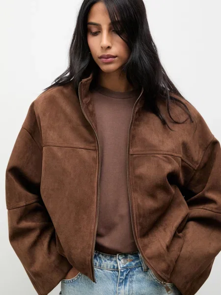 Answear.LAB kurtka brązowa