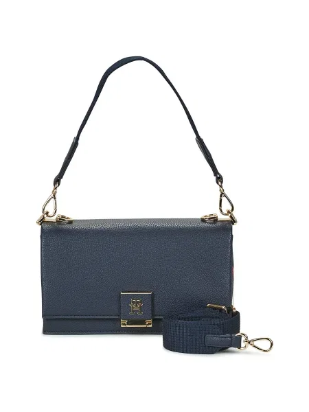 Geanta crossbody Tommy Hilfiger albastru