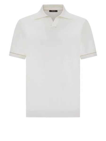 Boggi Milano Tricou kitt alb