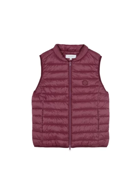 Scalpers Vestă bordeaux / burgundy roșu