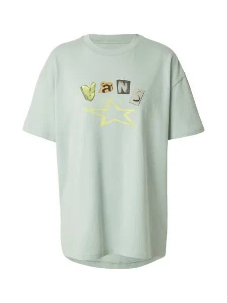 VANS Majica rumena / temno / kivi / svetlo zelena siva