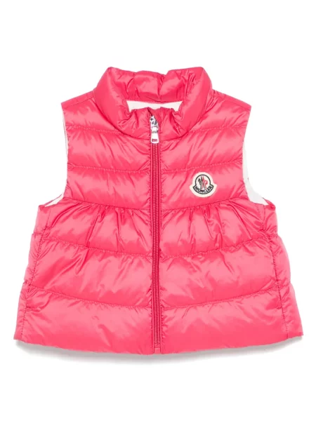 Kamizelka dziecięca Moncler Enfant różowa