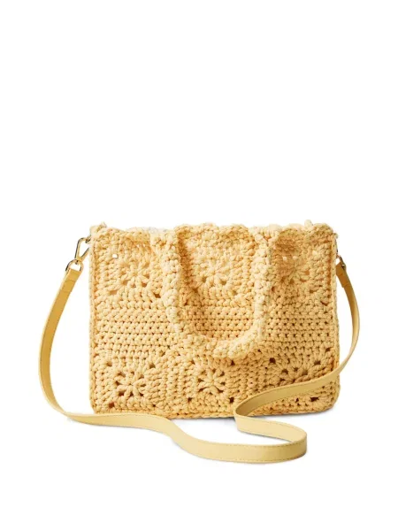 Geantă shopper Twinset galben