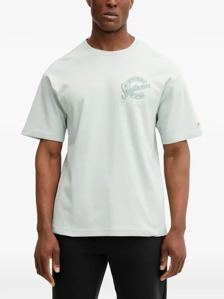 Tricou Columbia cu imagine verde