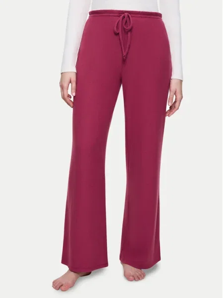 Triumph Pantaloni pijama Mix&Match Vișiniu